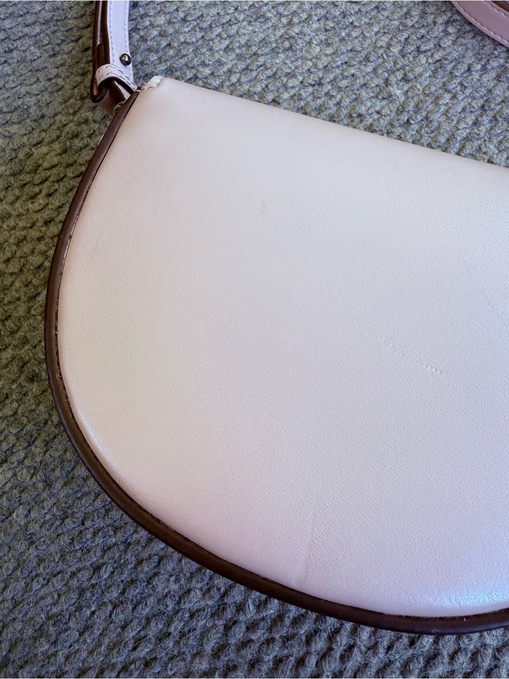 Stella McCartney Frayme Shoulder Bag Small Blush Pink Chain Link Trim $1,326 EUC - Picture 5 of 13